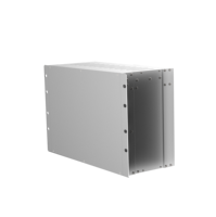 Kit de sous-rack Schroff EuropacPRO 19 pouces RDEKONO pour backplane non blindé, blindé, 3U, 245/285/345 mm