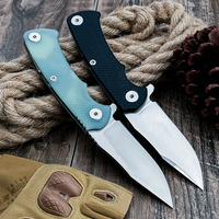Couteau pliant XM18, lame D2, manche G10, couteau portable pour la maison, outil EDC, couteau multifonctionnel, meilleur cadeau