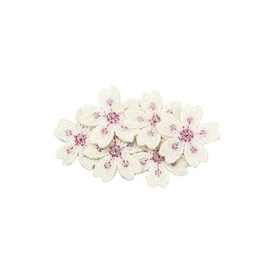 Pasador de Pelo con Flores Bordadas, Clip Lateral para Flequillo, Estilo Femenino, Accesorios Dulces para el Cabello de Niñas - Product Image 5