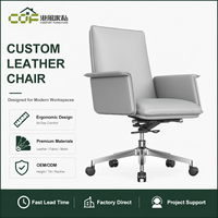 Chaise de bureau de direction ergonomique, chaises de salle de réunion modernes avec roulettes, chaise de bureau ergonomique haut de gamme