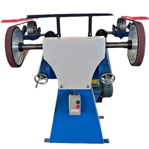 Lijadora de Banda de Doble Estación para Piezas de Forma Especial, con Banda Horizontal para Fundición y Forja - Product Image 1