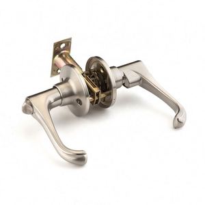 WEKIS Single Cylinder Deadbolt <b>Handle</b> <b>Lock</b> Set Reversible Right/Left Handed Zinc Alloy Silvery Waterproof Anti-Theft Durable - Product Image 4