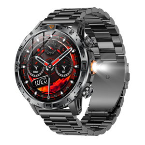 Reloj Inteligente Deportivo AK91 con Llamadas Bluetooth, Brújula, Linterna, Pantalla HD de 1.71 Pulgadas, Batería Grande de 1000 mAh, Rastreador de Actividad Física para Exteriores, Reloj Inteligente IP68 - Product Image 3