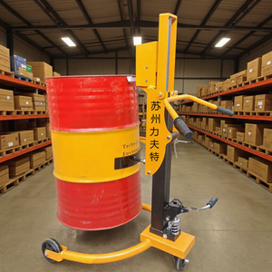 Lève-rouleaux DT350, diamètre max. 585 mm, équipement de manutention hydraulique manuel pour entrepôt - Product Image 1