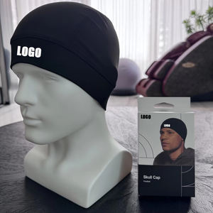 قبعة صغيرة من الساتان الناعم للرجال والنساء الأكثر مبيعًا للرياضات الشتوية مثل ركوب الدراجات والجري، قبعة تبريد تحت الخوذة - Product Image 2