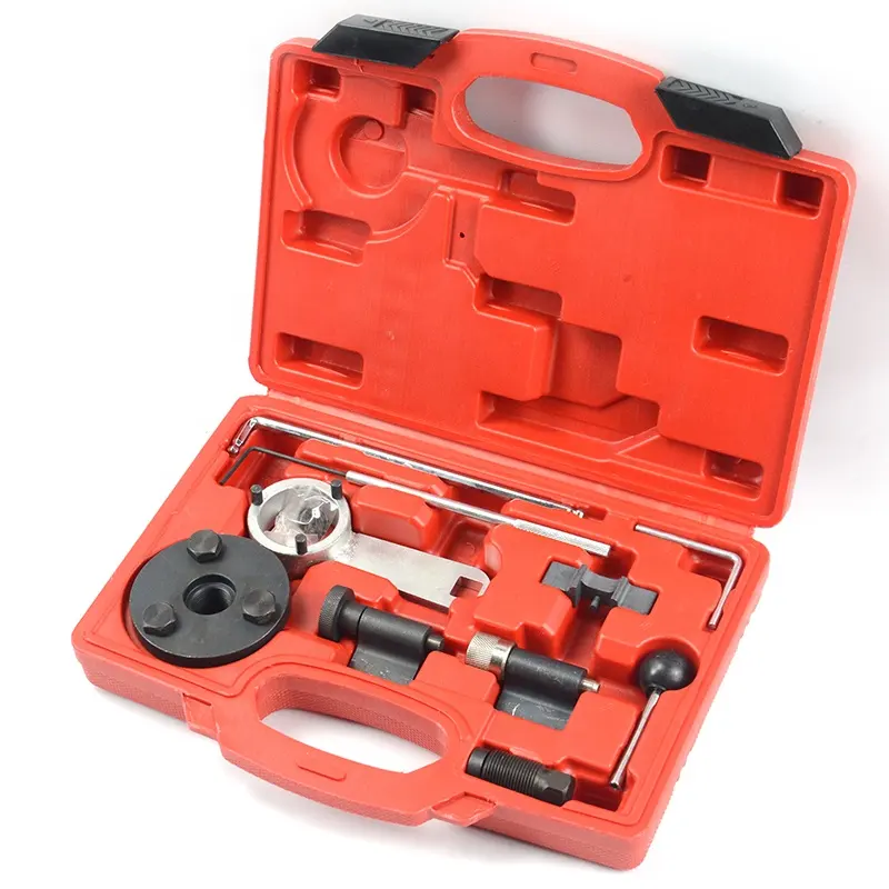 XCTOOL Car Repair Tool Engine Timing Tool Crankshaft Locking Set For VW Audi Seat Skoda VAG 1.6   2.0L TDI Repair Kit XC8511