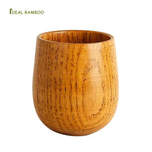 أكواب وصحون خشبية يابانية الطراز صديقة للبيئة للشاي والقهوة والنبيذ والبيرة والويسكي - مثالية من الخيزران - Product Image 1