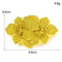 Patch en strass plat 3D motif fleur écologique à thermocoller pour décoration de robe et vêtement DIY – Vente en gros