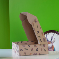 Boîtes d'emballage personnalisées, boîte d'expédition imprimée sur mesure, carton d'expédition robuste en carton ondulé recyclé pour l'aviation