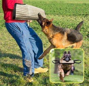 New Design Strong Short Arm <b>Bite</b> Sleeve for Dog Training Adult Dog Jute <b>Bite</b> Sleeve - Product Image 6