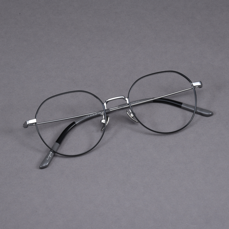 Unisex 2 in 1 Metal Eyeglasses