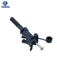 TANHO - Fixation de câble électrique en alliage d'aluminium haute performance, isolation plastique basse tension, clou de fixation pour câble ABC
