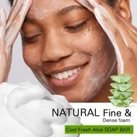 100g personnalisé naturel doux aloès fait à la main huile essentielle silka papaye blanchissant silka papaye blanchissant savon impérial en cuir