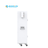 Baterai Rumah Tenaga Surya Lithium Ion LiFePO4 SR-SE15B 100Ah 10kWh Proteksi IP30 6000 Siklus Baterai Penyimpan Energi