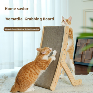 Tapis à gratter pour chat, lit pour chat, jouet pour chat, protection de canapé, niche pour chat, planche à gratter pour chat, fournitures pour animaux de compagnie - Product Image 5