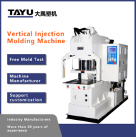 Máquina de Moldeo por Inyección Vertical Hidráulica TAYU TC-450 de Producción Propia, Componente de Bomba de Plástico ABS de Alta Calidad, 1 Año de Garantía