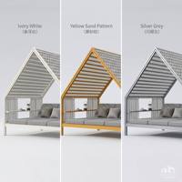 Bioklimatische Design-Pergola mit integriertem LED-Beleuchtungssystem, festem Polycarbonatdach, robustem Aluminiumrahmen, Terrassen-Wintergarten, hochwertige Ausführung ab Werk