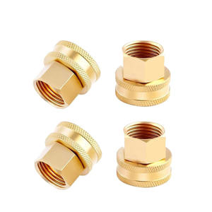 อะแดปเตอร์ทองเหลืองไร้สารตะกั่วแบบกำหนดเอง 3/4 นิ้ว ถึง 1/<span class=keywords><strong>2</strong></span> นิ้ว NPT - ข้อต่อสายยางแบบหมุนเร็ว 1 <span class=keywords><strong>2</strong></span> ข้อต่อแบบเชื่อมต่อเร็วสำหรับระบบนิวเมติกส์ - Product Image 2