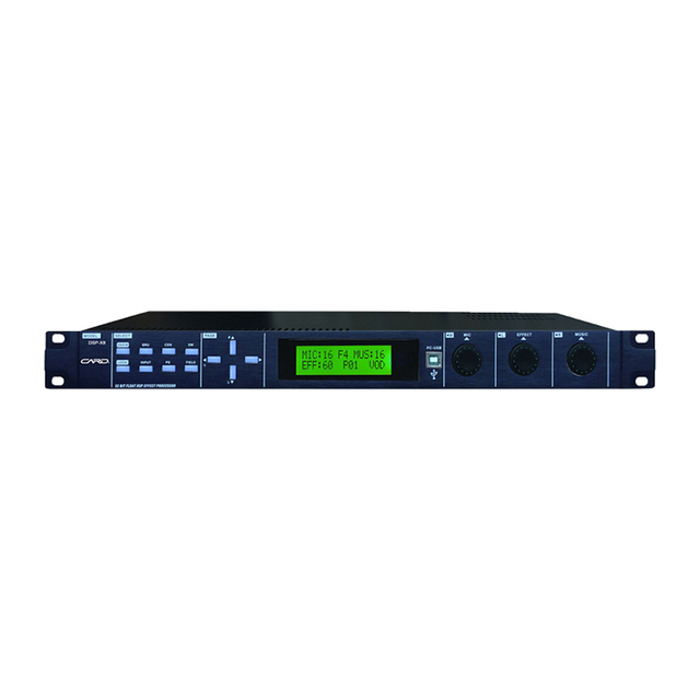 High Quality Hifi Pro Audio Processor Multi Channel Output Dsp Audio Processor With Sound Field Processing