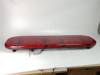Barra de luz LED estroboscópica de alta potencia para bomberos, luces de emergencia Rojas baratas para camiones de bomberos