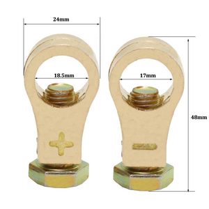 Edelstahl feder Kfz-Strom verteilung Batterie anschluss Klemmen block Schraub anschluss 200A Max. Endlos verstärker - Product Image 2