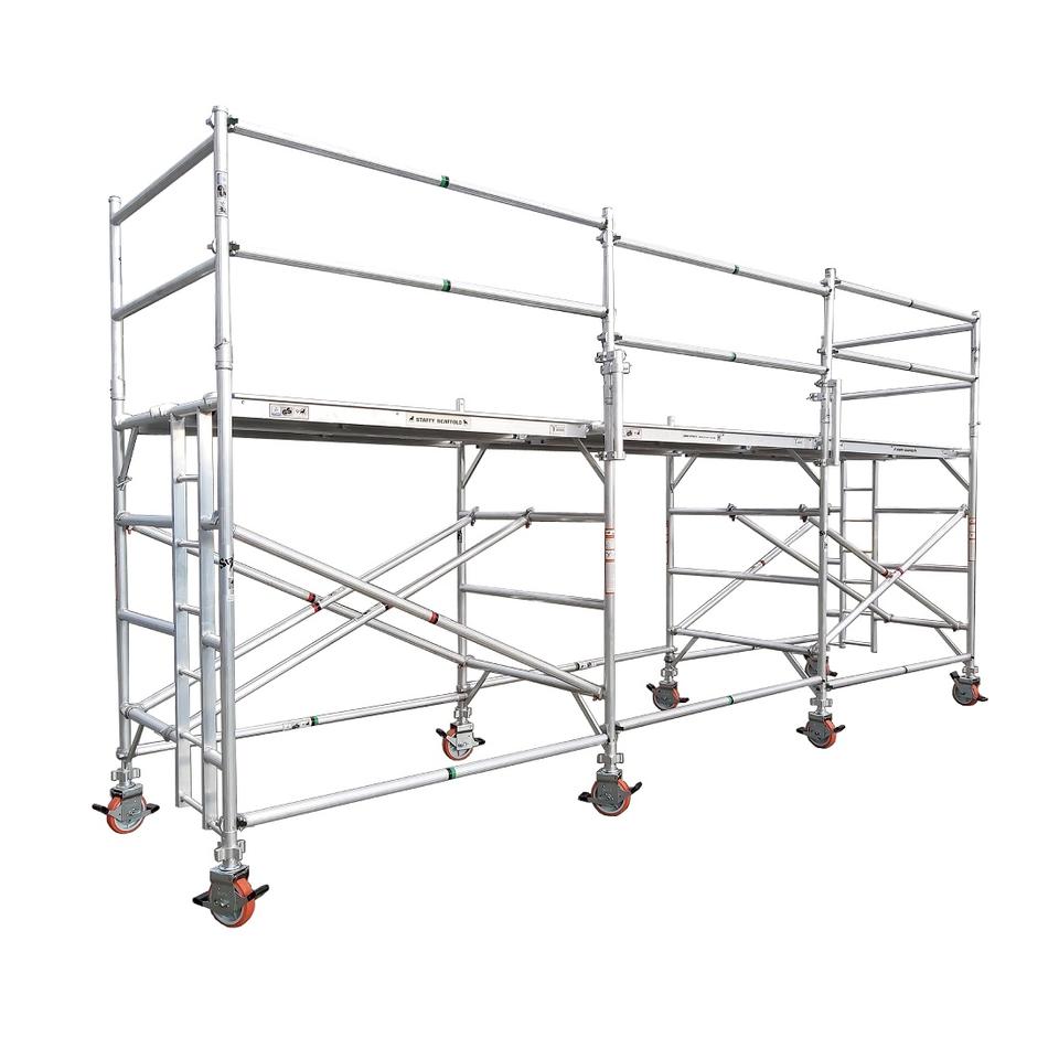Scaffolding Aluminium Tower Scaffold Set 6m Height Mobile Aluminium ...
