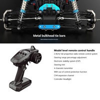 Voiture télécommandée UD1201PRO Udipower 2.4G électrique 4WD ESP en alliage d'acier métallique 2S 3S étanche 1/12 4X4 RC Desert Truck Brushless