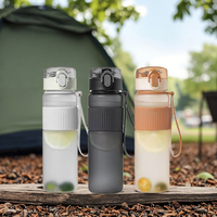 Bouteilles d'eau pour excursion en plein air Bouteille d'eau classique en plastique personnalisée pour le sport