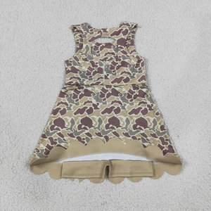 Dernière Collection : Robes Courtes à Volants et Nœuds Camouflage pour Bébés Filles, Tenues de Yoga et Vêtements de Sport pour Enfants - Product Image 6