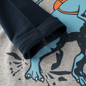 T-<span class=keywords><strong>shirt</strong></span> graphique personnalisé Hip Hop Vintage Blank Dinosaur Boy T <span class=keywords><strong>Shirt</strong></span> - Product Image 5
