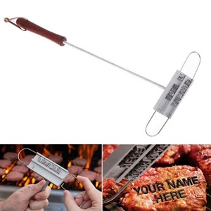 Strumento <span class=keywords><strong>per</strong></span> <span class=keywords><strong>Barbecue</strong></span> artigianale griglia <span class=keywords><strong>per</strong></span> <span class=keywords><strong>Barbecue</strong></span> in <span class=keywords><strong>ferro</strong></span> 55 alfabeto di personalità mutevole strumento accessorio <span class=keywords><strong>per</strong></span> hamburger di carne personalizzato - Product Image 3