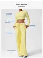 Vêtements en Gros pour Femmes Survêtements Athleisure Pantalons Amples Joggers Larges Combinaison Tenues de Danse Féminines Ensembles 2 Pièces