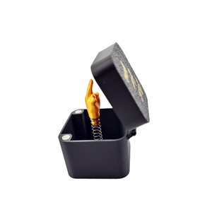Out Box Pop-up Middle Finger Gift Box Creative <b>Desk</b> Home Decor Gifts Novelty Christmas Funny Prank Plastic Gift - Product Image 2