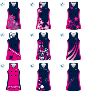 FQ أستراليا تصميم أصلي كرة الشبكة أزياء رسمية فساتين Nz نساء كرة الشبكة مجموعات زي الفتيات الماوري كرة الشبكة مجموعات فساتين - Product Image 4