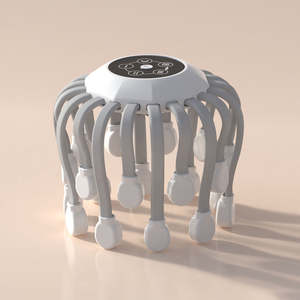 Polvo Ferramenta vibratória elétrica Scalp Head Massage polvo 20 garras cabeça massageador couro cabeludo - Product Image 6