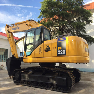 Excavatrice Komatsu PC220-7 d'occasion, 22 tonnes, godet de 1 m, moteur durable et efficace, PLC, moteur, boîte de vitesses, pompe, roulement, pièces d'origine, excellent état - Product Image 4