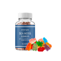Greenpie Vente en gros Hormone DIM 200mg Gummies de beauté à la mousse de mer Suppléments végétaliens pour adultes