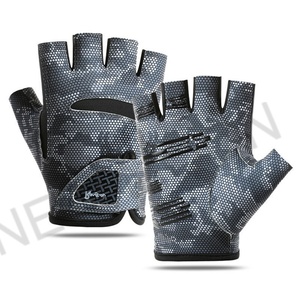 Customized Lightweight Breathable Anti-UV Anti-slip Fishing <b>Gloves</b> Outdoor Waterproof - Product Image 3