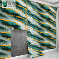 Panneau mural en vinyle 3D effet marbre, autocollant, papier peint en mousse auto-adhésif, carrelage mural en marbre, rouleau d'autocollants