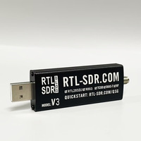 Récepteur radio USB RTL-SDR V2 défini par logiciel avec antenne 22-1100 MHz, tuner RTL2832U R828D/FC0013/FC0012