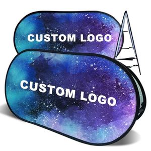 High Quality Portable Double Sided Printed Popup A-<b>Frame</b> Display Custom Horizontal Pop-up Banner for Outdoor Use - Product Image 6