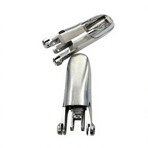 Service de composants mécaniques industriels sur mesure usinés CNC (doigts robotiques, aluminium, acier inoxydable) pour l'usinage - Product Image 3