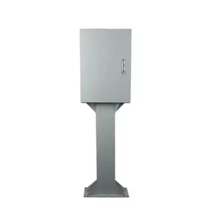 SAIPWELL IP66 NEMA Floor Stand cajas de distribución de metal para gabinetes eléctricos de metal cargador