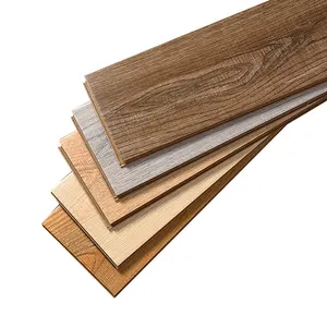 Fornecedor de piso laminado de madeira de nogueira com padrão de vinil e carvalho aquático de vendas quentes