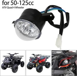 Phare LED 12V (1 paire) gauche et droit pour <span class=keywords><strong>quad</strong></span> agricole Bull 110CC 125CC, moto tout-terrain, VTT - Product Image 2
