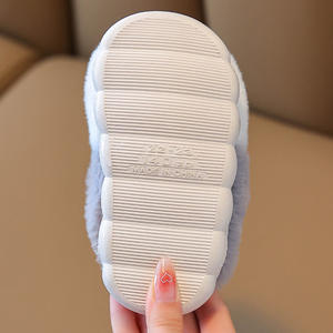 <span class=keywords><strong>Chaussons</strong></span> en coton pour enfants, filles, hiver, intérieur, maison, imprimés d'animaux mignons, dessins animés, antidérapants, chauds, garçons, enfants, bébés - Product Image 4