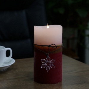 Candele LED 3D con Fiamma Oscillante, Timer e Telecomando, Accensione/Spegnimento Automatico 4/8 Ore, per Uso Quotidiano - Product Image 3