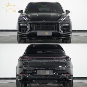 Ventes d'usine 9YA 9Y0.2 coupé sec fibre de carbone lèvre arrière Turbo <span class=keywords><strong>GT</strong></span> pare-chocs jupe latérale tuyau d'échappement Kits de carrosserie pour Porsche Cayenne 2024 + - Product Image 3