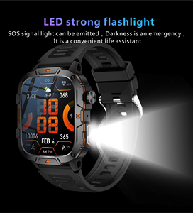Reloj Inteligente Deportivo para Hombre QX12, Resistente al Agua IP68, Pantalla IPS, Llamadas, Batería de Larga Duración de 420 mAh - Product Image 2