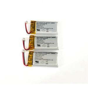 IEC62133 UN38.<span class=keywords><strong>3</strong></span> approved 552035 <span class=keywords><strong>3</strong></span>,7 v 350mah lipo lithium polymer battery Headphones for bluetooth - Product Image 2